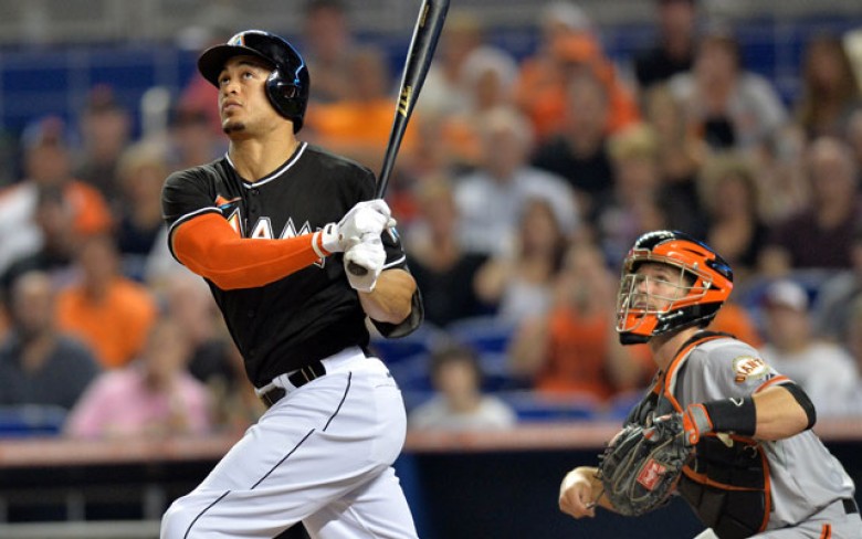 Marlins OF Giancarlo Stanton