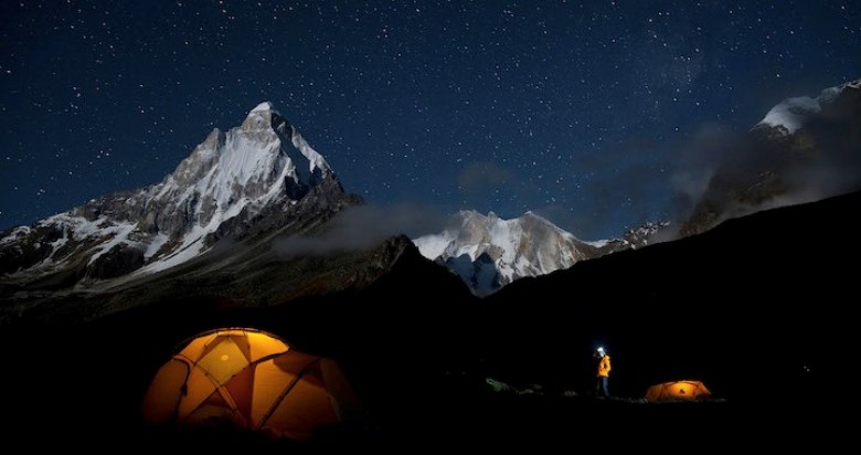 Renan Ozturk in MERU. Courtesy of Music Box Films. Photo by Jimmy Chin.