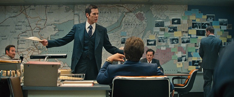 © 2015 WARNER BROS. ENTERTAINMENT INC., CCP BLACK MASS FILM HOLDINGS, LLC, BLACK MASS HOLDINGS, LLC.AND RATPAC-DUNE ENTERTAINMENT LLC. Photo Credit: Courtesy of Warner Bros. Pictures. Caption: KEVIN BACON as FBI Agent Charles McGuire in the drama “BLACK M