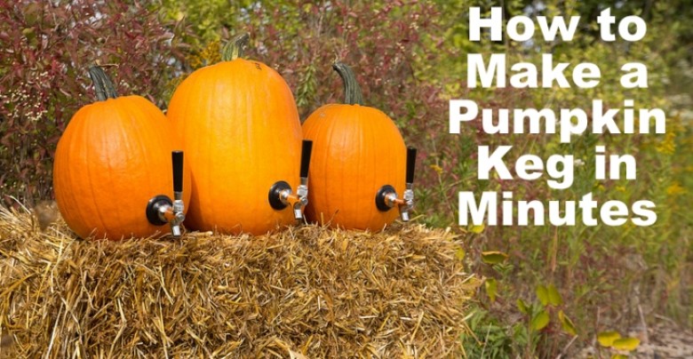How to Make a DIY Pumpkin Keg Tap in Minutes