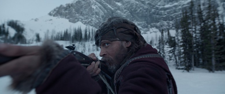 Tom Hardy hunts for the person he had left for dead, in THE REVENANT. Copyright © 2015 Twentieth Century Fox Film Corporation. All rights reserved. THE REVENANT Motion Picture Copyright © 2015 Regency Entertainment (USA), Inc. and Monarchy Enterprises S.a