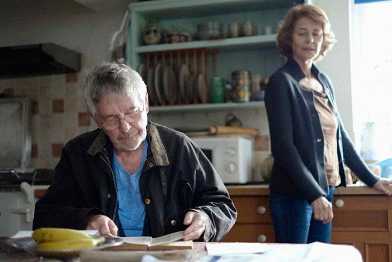Tom Courtenay (Geoff) and Charlotte Rampling (Kate) in Andrew Haigh’s 45 YEARS. Courtesy of Agatha A. Nitecka. © 45 Years Films Ltd. A Sundance Selects Release.