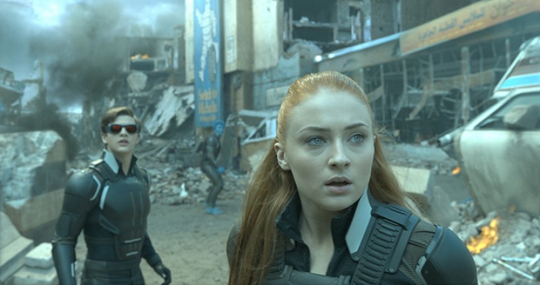 Cyclops (Tye Sheridan) and Jean (Sophie Turner) are in the midst of an epic battle to save the planet