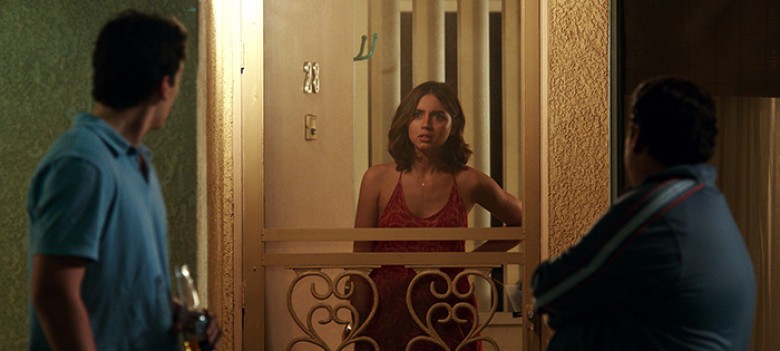 © 2016 WARNER BROS. ENTERTAINMENT INC. Photo Credit: Courtesy of Warner Bros. Pictures Caption: (L-r) MILES TELLER as David, ANA DE ARMAS as Iz and JONAH HILL as Efraim in Warner Bros. Pictures’ comedic drama (based on true events) “WAR DOGS,” a Warner Br