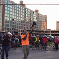 Seamus directing Slow Roll at Larkin Square