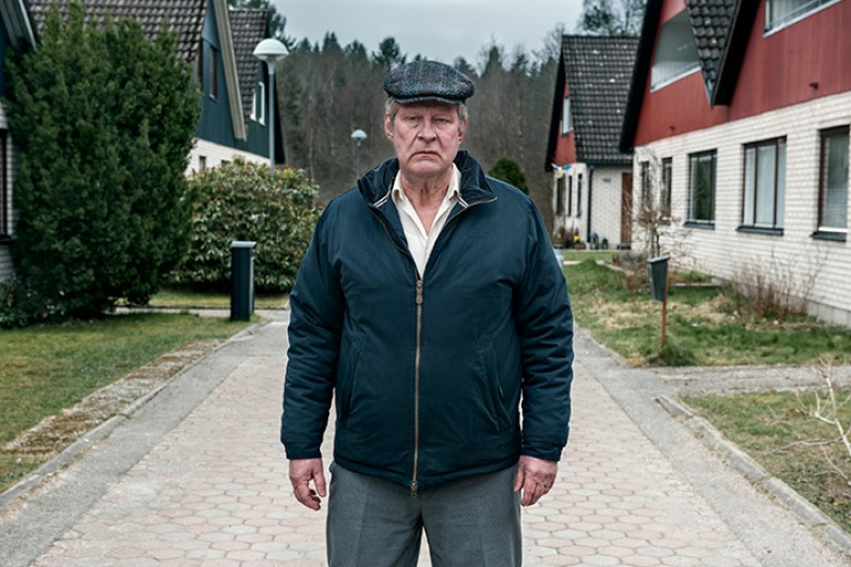 Rolf Lassgård in A MAN CALLED OVE. Courtesy of Music Box Films.