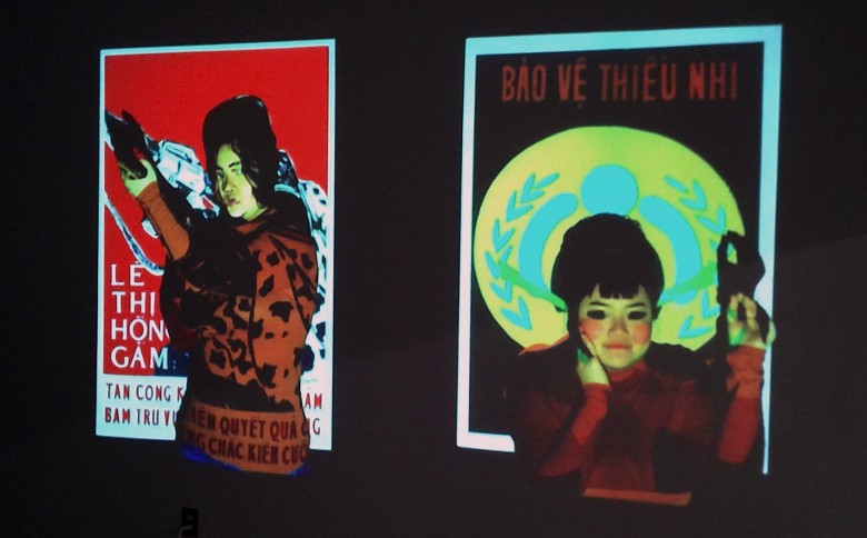 "To Protect/That Protect" by Van Tran Nguyen, silent, digital, 2017.