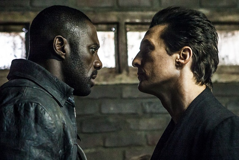 Roland (Idris Elba) and Walter (Matthew McConaughey) in Columbia Pictures’ THE DARK TOWER. PHOTO BY: Ilze Kitshoff © 2017 CTMG, Inc. All Rights Reserved. **ALL IMAGES ARE PROPERTY OF SONY PICTURES ENTERTAINMENT INC. FOR PROMOTIONAL USE ONLY. SALE, DUPLICA