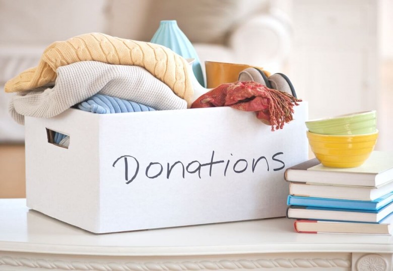 Clear Out the Old, Ring in the New - and Give Back