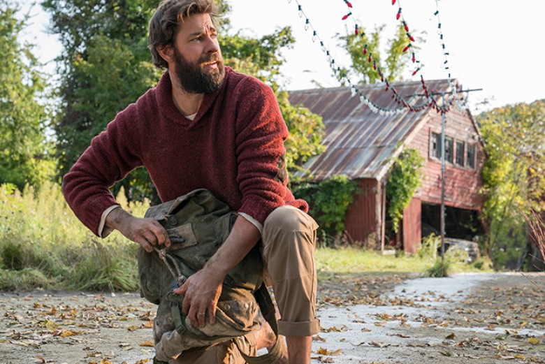 John Krasinski plays Lee Abbott in A QUIET PLACE, from Paramount Pictures.© 2018 Paramount Pictures. All rights reserved.