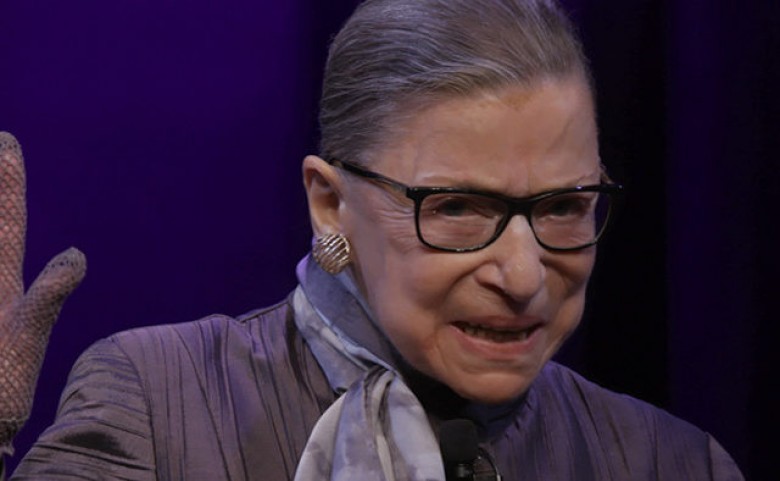 Associate Justice of the Supreme Court of the United States, Ruth Bader Ginsburg in RBG, a Magnolia Pictures release. Photo courtesy of Magnolia Pictures.