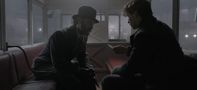 © 2018 WARNER BROS. ENTERTAINMENT INC. Photo Credit: Courtesy of Warner Bros. Pictures Caption: (L-R) JUDE LAW as Albus Dumbledore and EDDIE REDMAYNE as Newt Scamander in Warner Bros. Pictures’ fantasy adventure “FANTASTIC BEASTS: THE CRIMES OF GRINDELWAL