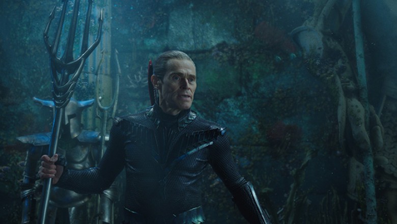 © 2018 WARNER BROS. ENTERTAINMENT INC. Photo Credit: Courtesy of Warner Bros. Pictures & © DC Comics Caption: WILLEM DAFOE as Vulko in Warner Bros. Pictures’ action adventure “AQUAMAN,” a Warner Bros. Pictures release.