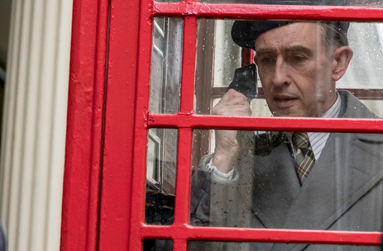 Left to right: Steve Coogan as Stan Laurel. Photo by Nick Wall, Courtesy of Sony Pictures Classics