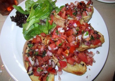 Bruschetta at Atmosphere @ 62