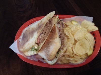 Roasted Pork on Ciabatta