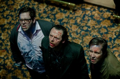 Nick Frost as Andy, Simon Pegg as Gary and Paddy Considine as Steven
