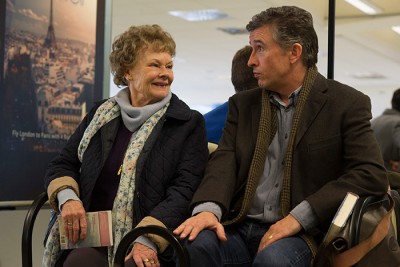 JUDI DENCH as Philomena Lee & STEVE COOGAN as  Martin Sixsmith