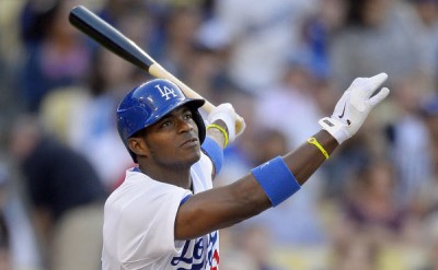 Dodgers OF Yasiel Puig