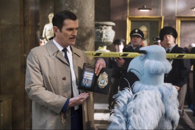 Ty Burrell as Jean Pierre Napoleon with Sam the Eagle