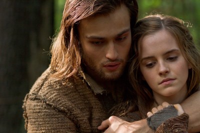 (Left to right) Douglas Booth is Shem and Emma Watson is Ila