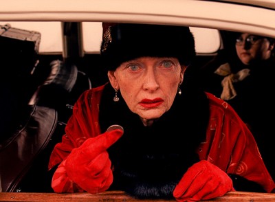 Tilda Swinton as “Madame D” in THE GRAND BUDAPEST HOTEL.