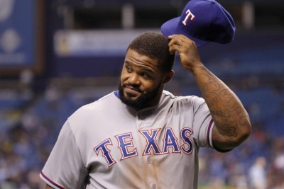 Rangers 1B Prince Fielder