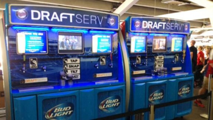 Self-Serve Beer Machines Now at Target Field