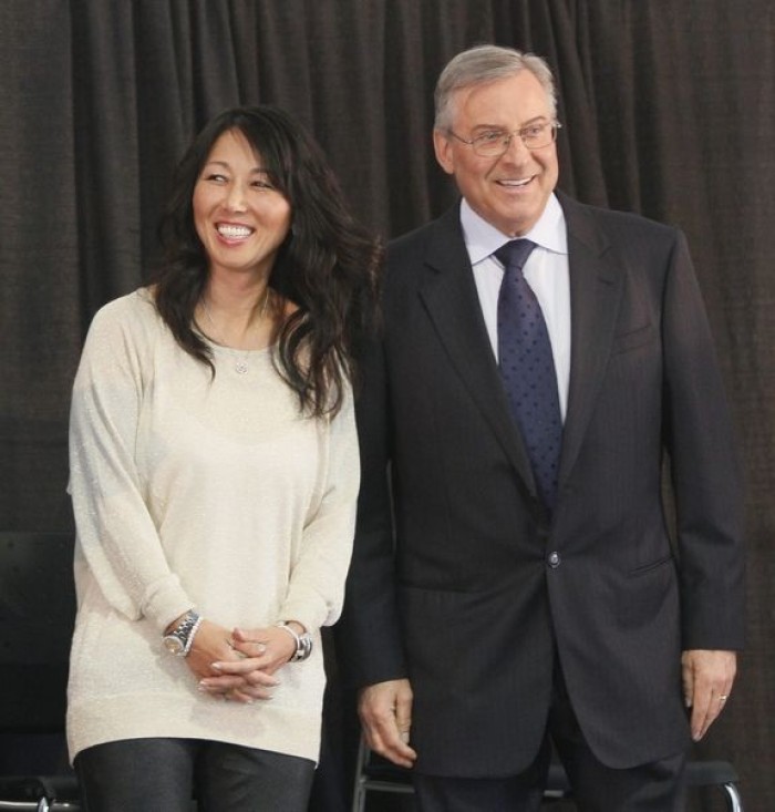 Terry and Kim Pegula