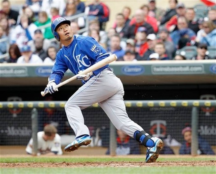 Royals OF Nori Aoki