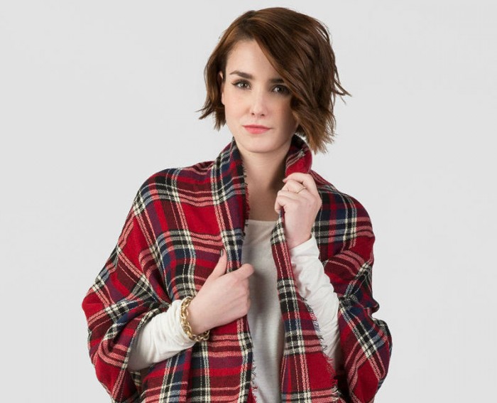 Trend Watch: Blanket Scarves