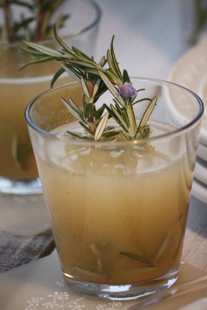 Pear-Rosemary Cocktail