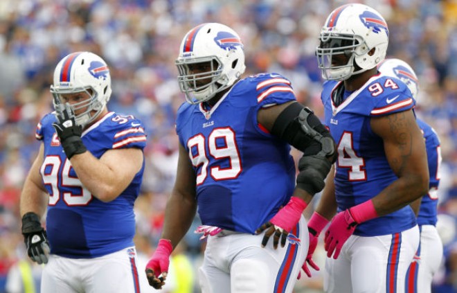 Bills DT Kyle Williams, DT Marcell Dareus, & DE Mario Williams