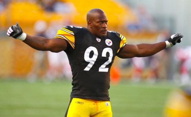 Steelers LB James Harrison