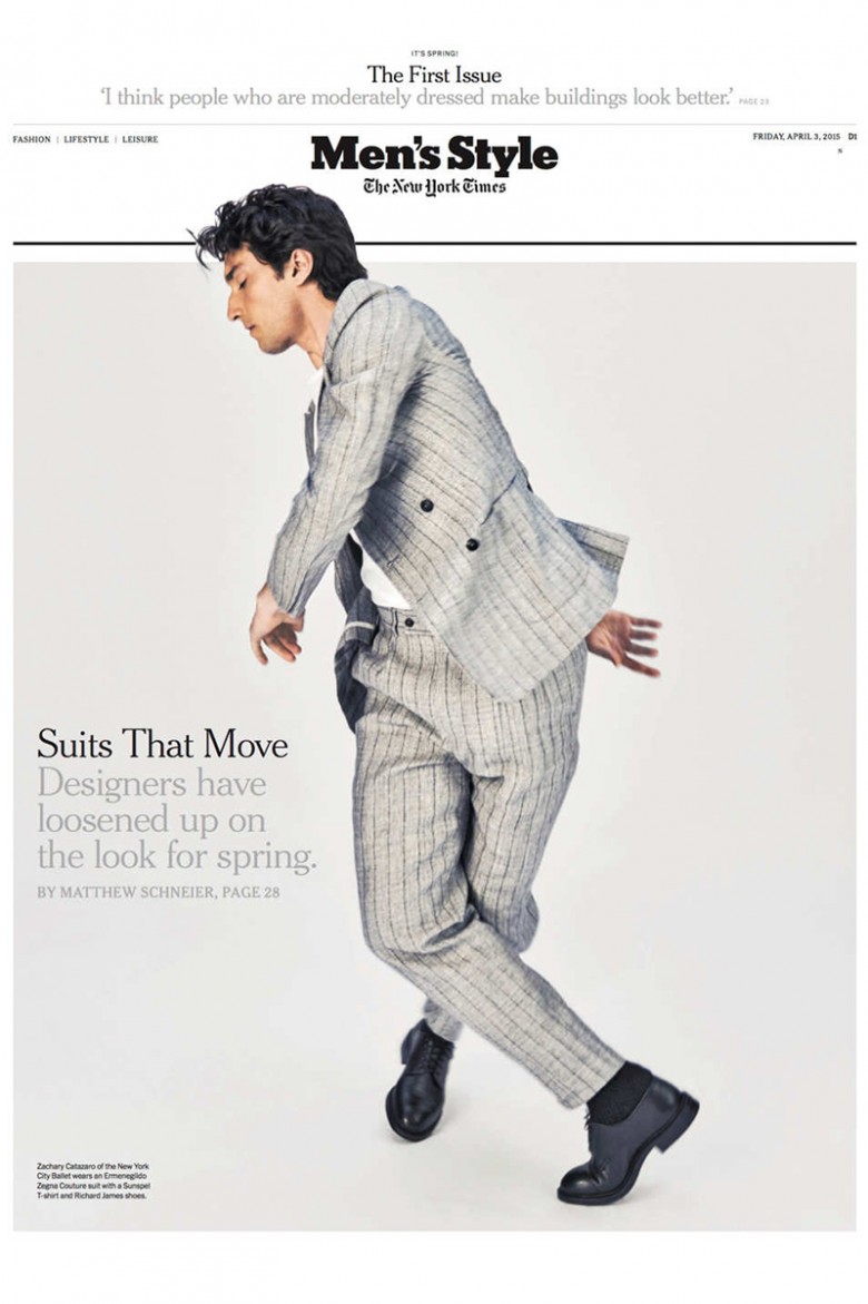 New York Times Launching “Men’s Style” Section