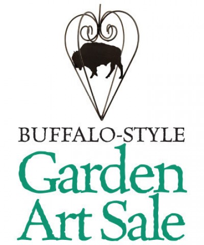 Buffalo-Style Garden Art Sale