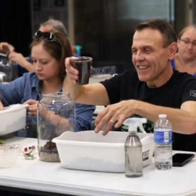 Terrarium Workshop at the Botanical Gardens