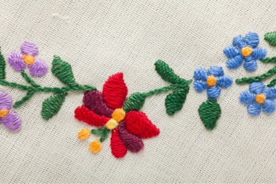 Embroidery 101 Workshop: Textile Art Series at the Botanical Gardens