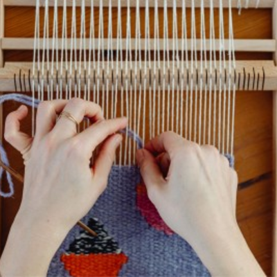 Frame Loom Weaving Workshop: Textile Art Series at the Botanical Gardens