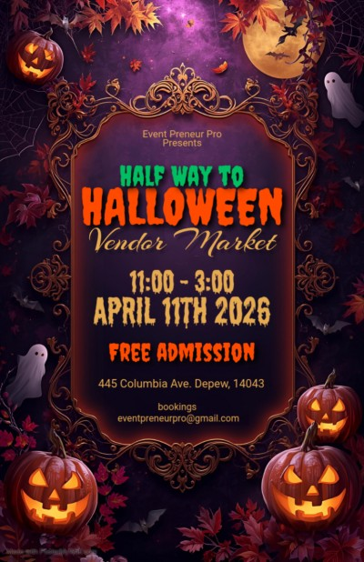 Half Way to Halloween Vendor Fair