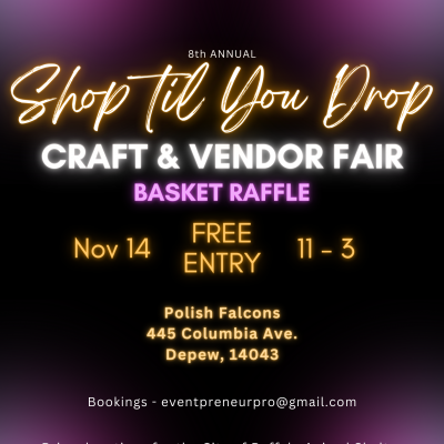 Shop til You Drop Craft & Vendor Fair