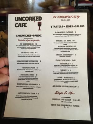 Uncorked Cafe